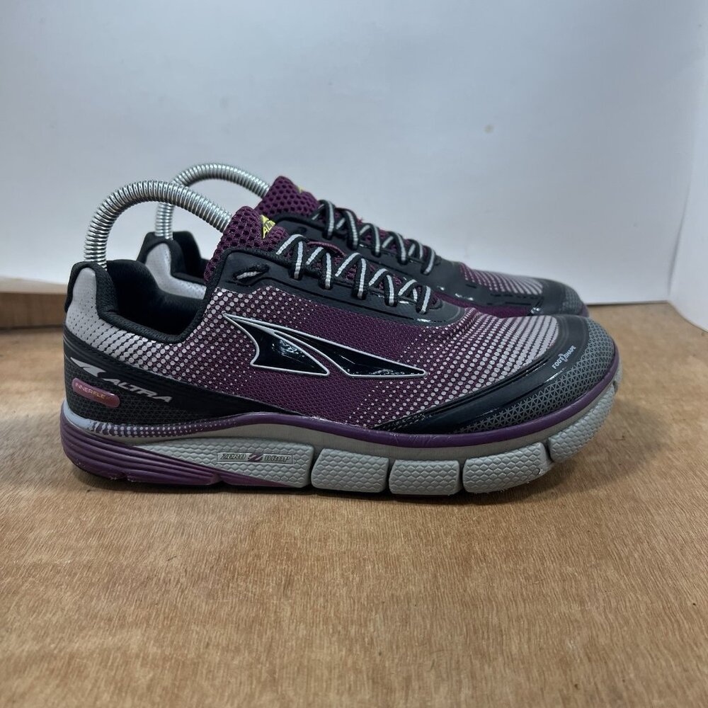 Altra Torin 2.5 Women Size 8 A2634-3 Zero Drop Purple Gray Trail Running Shoe